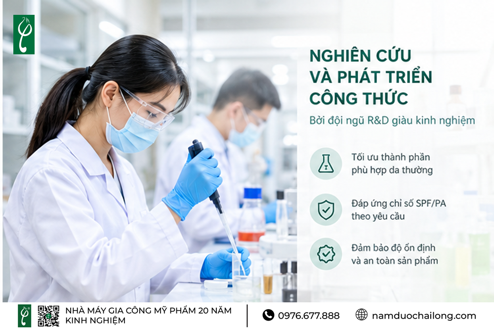 Gia Công Kem Chống Nắng Cho Da Thường Theo Yêu Cầu Gia Công Kem Chống Nắng Cho Da Thường