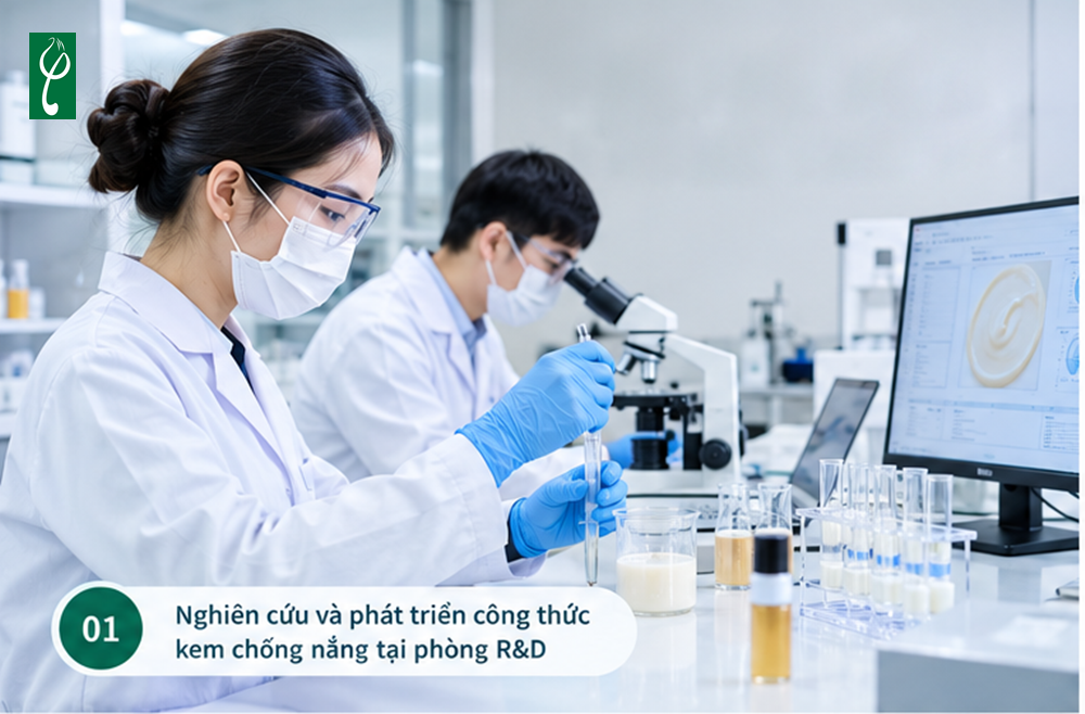 Gia Công Kem Chống Nắng Da Hỗn Hợp Theo Yêu Cầu Gia Công Kem Chống Nắng Da Hỗn Hợp