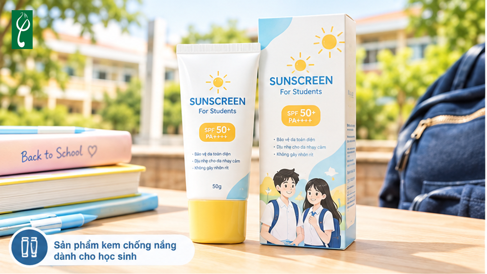 Gia Công Kem Chống Nắng Dành Cho Học Sinh Theo Yêu Cầu Gia Công Kem Chống Nắng Dành Cho Học Sinh