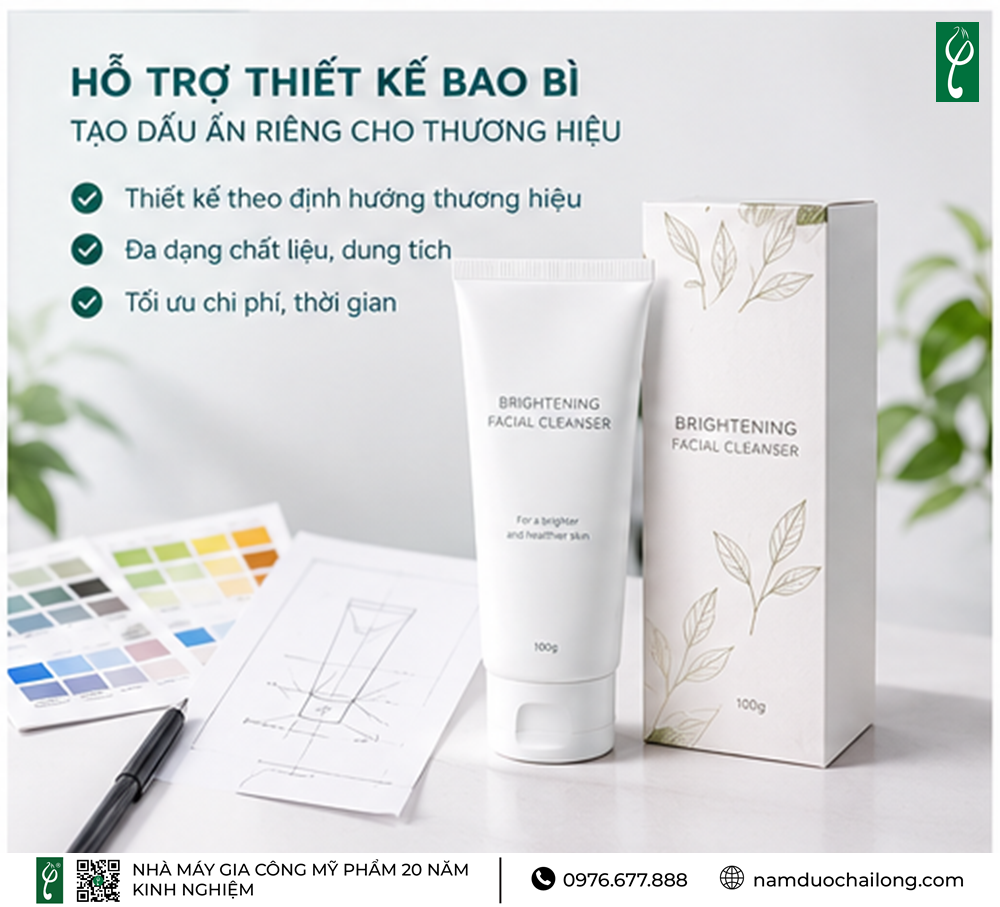 Gia Công Sữa Rửa Mặt Sáng Da Theo Yêu Cầu Gia Công Sữa Rửa Mặt Sáng Da
