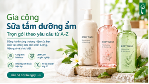 Gia Công Sữa Tắm Dưỡng Ẩm