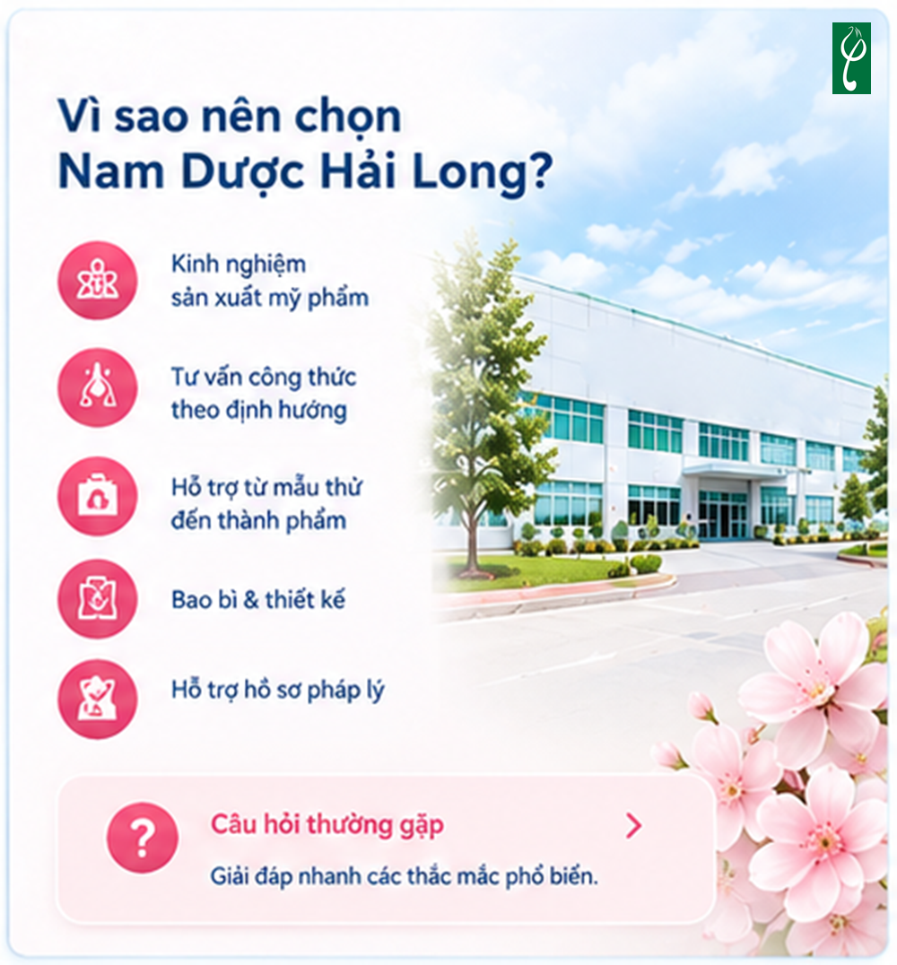 Gia Công Sữa Tắm Hoa Anh Đào