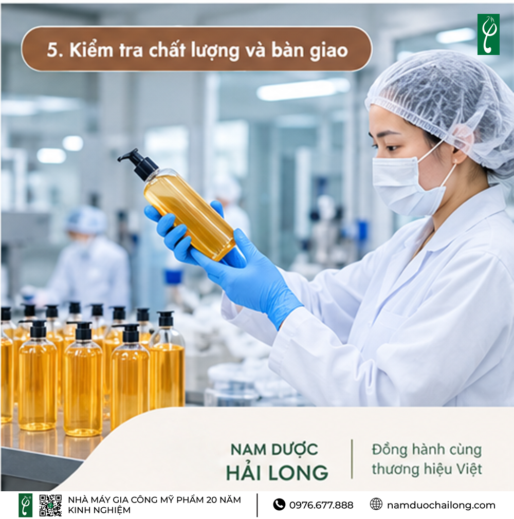 Gia Công Sữa Tắm Mật Ong