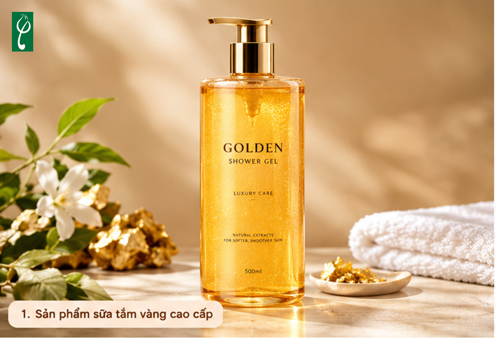 Gia Công Sữa Tắm Vàng