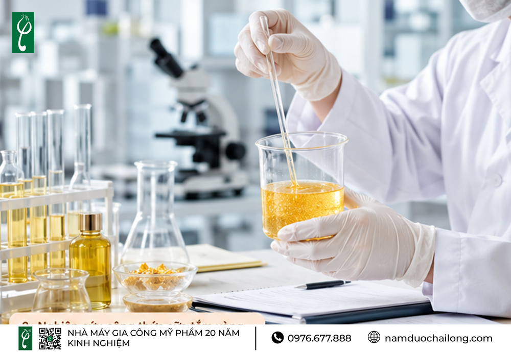 Gia Công Sữa Tắm Vàng